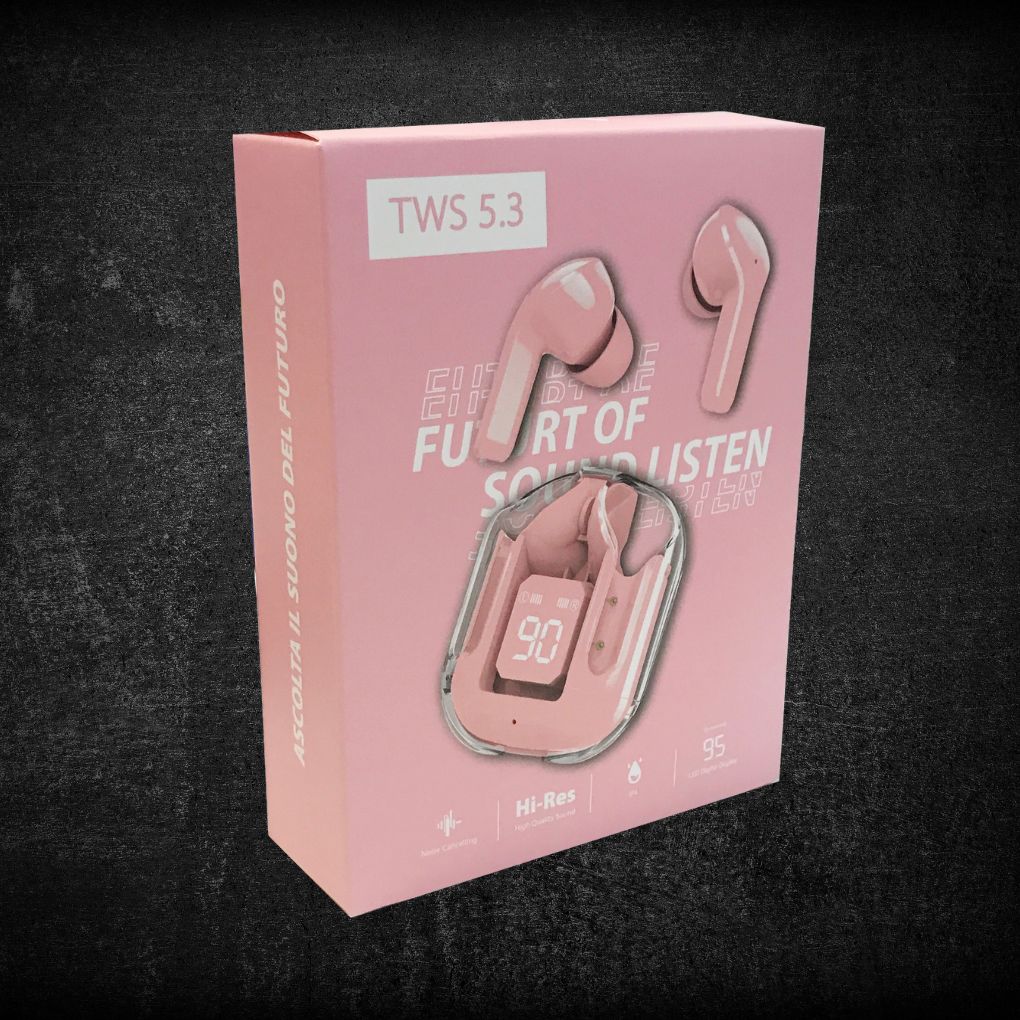 Auricolari TWS Rosa - Vista 4